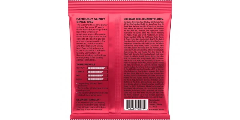 Ernie Ball Burly Slinky Nickel Wound Electric Guitar Strings 11-52 Gauge - Image 2