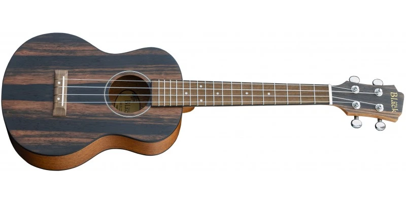 Adam Black Exotic Wood Series Tenor Ukulele Striped Ebony