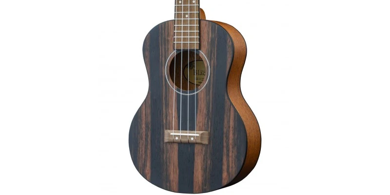 Adam Black Exotic Wood Series Tenor Ukulele Striped Ebony - Image 2