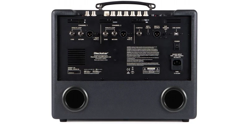 Blackstar Sonnet 120 Acoustic Guitar Amplifier Black - Image 5