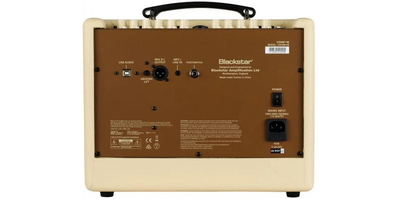 Blackstar Sonnet 60 Acoustic Guitar Amplifier Blonde - Image 5
