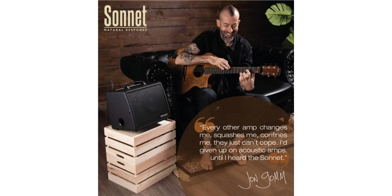 Blackstar Sonnet 120 Acoustic Guitar Amplifier Black - Image 6