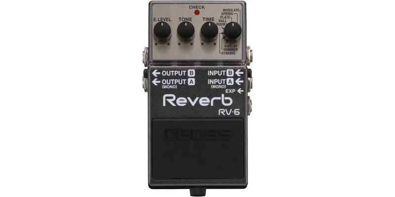 BOSS RV-6 Reverb Effects Pedal