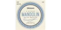 D'Addario EJ62 80/20 Bronze Mandolin Strings Light 10-34