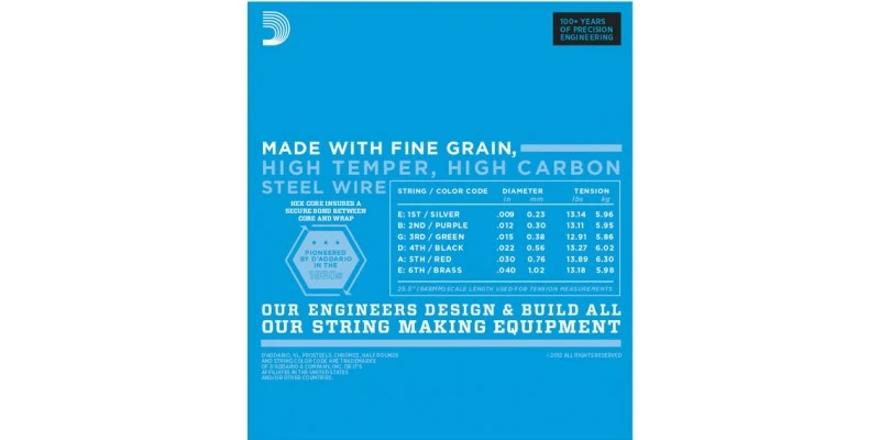 D'addario EXL120BT Electric Guitar Strings Balanced Tension - Image 2