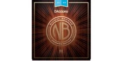 D'Addario Nickel Bronze Wound NB1253 Acoustic Strings 12-53