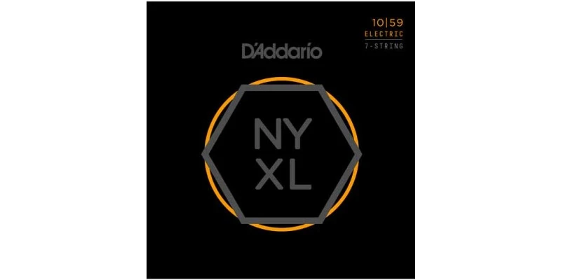 D'Addario NYXL1059 Set Of 7 Guitar Strings