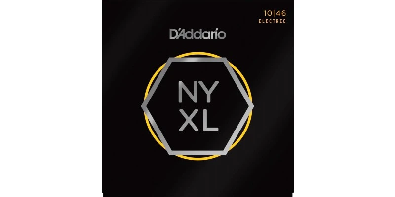 D'Addario NYXL1046 Nickel Wound, Regular Light, 10-46