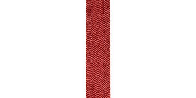 D'Addario Auto Lock Guitar Strap Blood Red - Image 3