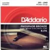 D'Addario EJ74 Mandolin Strings, Phosphor Bronze, Medium, 11-40