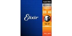 Elixir Electric Guitar Strings With NANOWEB Coating 9-46