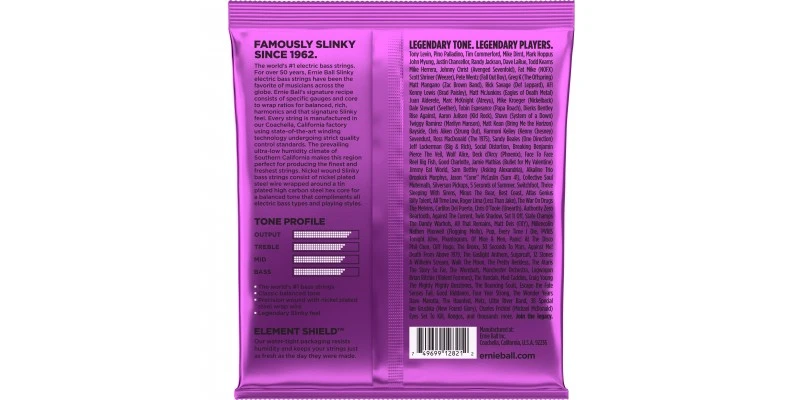 Ernie Ball Power Slinky Nickel Wound 5-String Electric Bass Strings 50-135 - Image 2