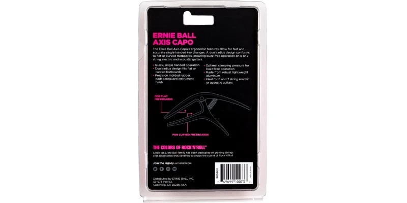 Ernie Ball Axis Capo Black - Image 3