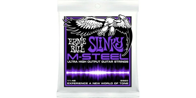 Ernie Ball M-Steel Power Slinky Electric Guitar Strings