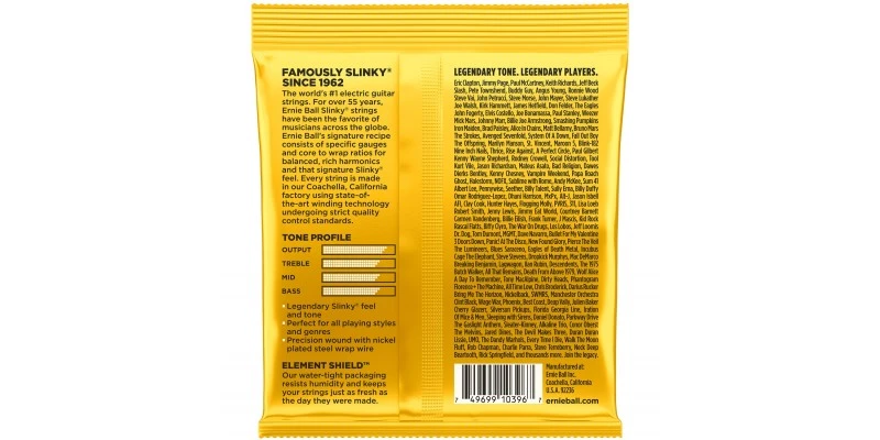 Ernie Ball Skinny Top Beefy Bottom Nickel Wound Electric Guitar Strings 10-54 Gauge - Image 2