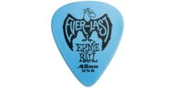 Ernie Ball Everlast Picks Blue .48mm Bag Of 12