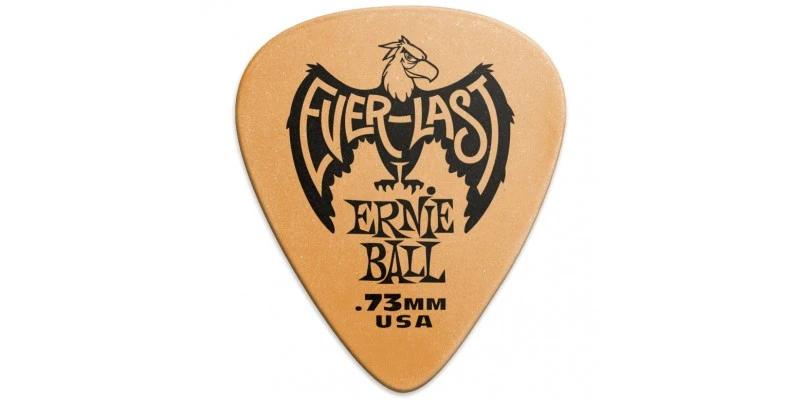 Ernie Ball Everlast Picks Orange .73mm Bag Of 12