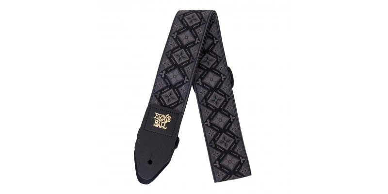 Ernie Ball Jacquard Guitar Strap Regal Black - Image 2