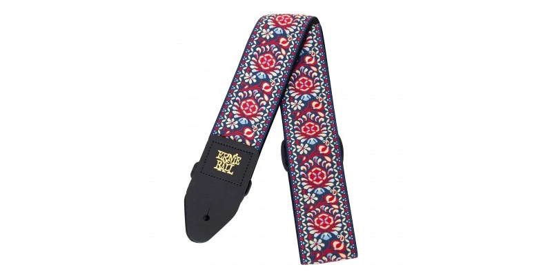 Ernie Ball Jacquard Guitar Strap Royal Bloom - Image 2