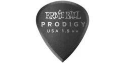 Ernie Ball Mini Prodigy Picks Black 1.5mm Bag Of 6