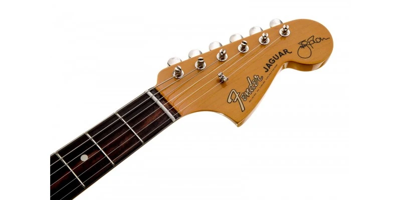 Fender Johnny Marr Jaguar Guitar Olympic White - Image 5