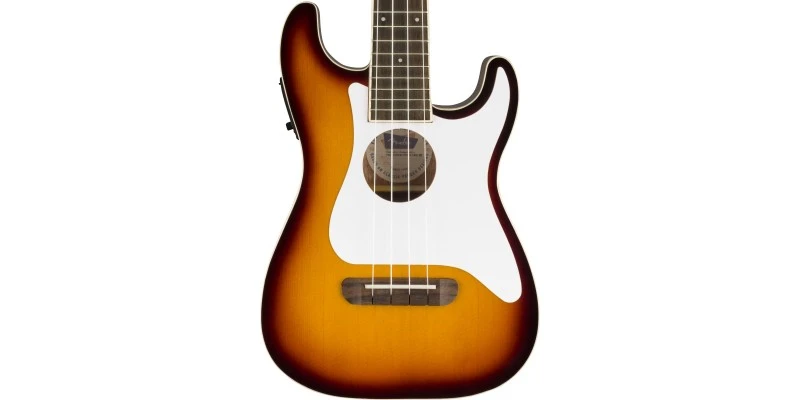 Fender Fullerton Strat Ukulele Sunburst - Image 2