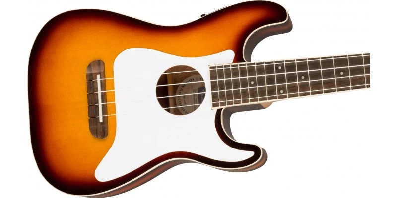 Fender Fullerton Strat Ukulele Sunburst - Image 3