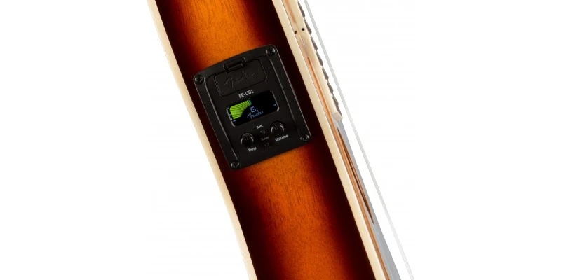 Fender Fullerton Strat Ukulele Sunburst - Image 4