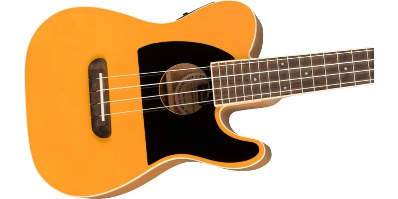 Fender Fullerton Tele Ukulele Butterscotch Blonde - Image 3