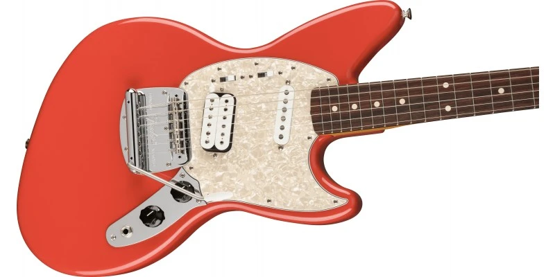 Fender Kurt Cobain Jag-Stang Fiesta Red - Image 3