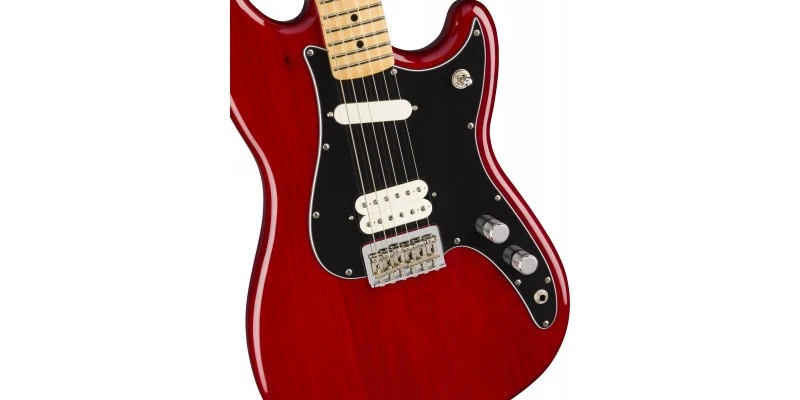Fender Player Duo-Sonic HS Crimson Red Transparent - Image 4