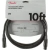 Fender Professional Series Microphone Cable 10 Foot Black