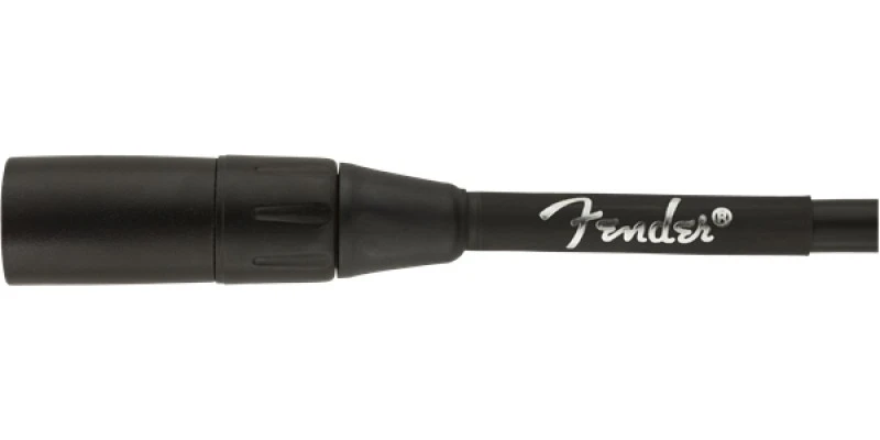 Fender Professional Series Microphone Cable 25 Foot Black