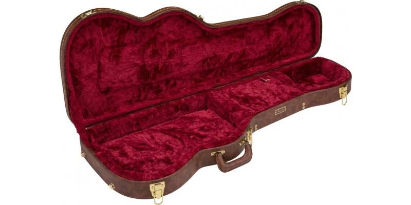 Fender Stratocaster/Telecaster Poodle Case Brown - Image 3