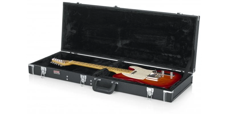 Gator GW-ELECTRIC Electric Guitar Deluxe Wood Hard Case - Image 7