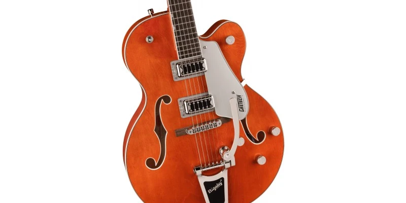 Gretsch G5420T Electromatic Classic Single Cut Orange Stain - Image 4