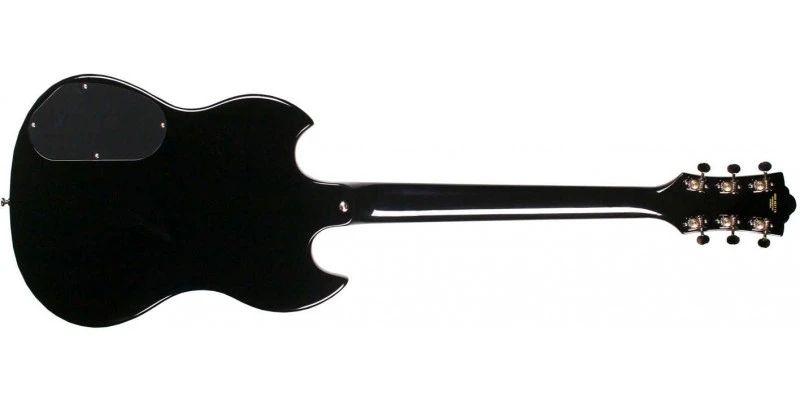 Guild S-100 Polara Black Electric Guitar - Image 2