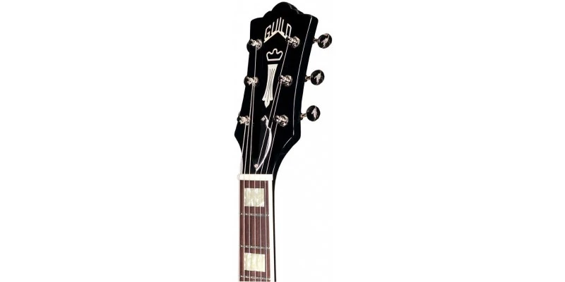 Guild S-100 Polara Black Electric Guitar - Image 7