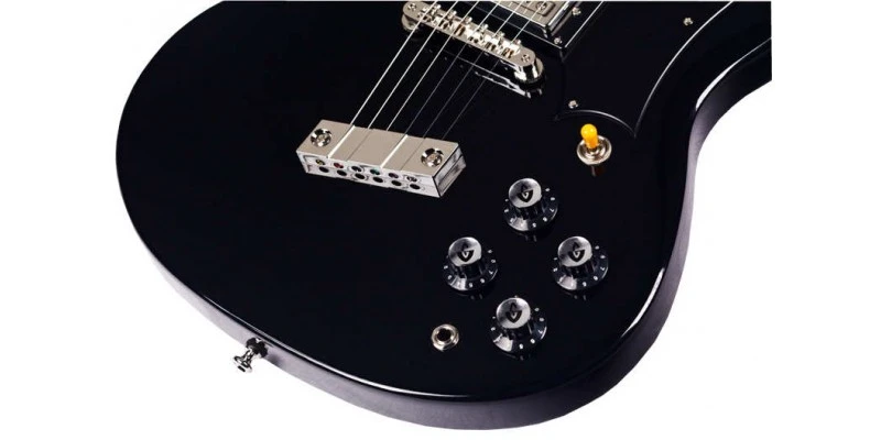 Guild S-100 Polara Black Electric Guitar - Image 4