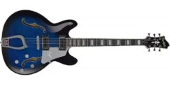 Hagstrom Super Viking Guitar Dark Baltic Sea