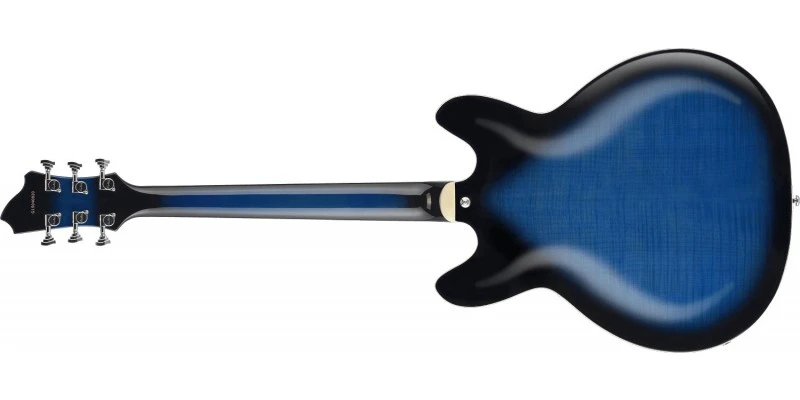 Hagstrom Super Viking Guitar Dark Baltic Sea - Image 2