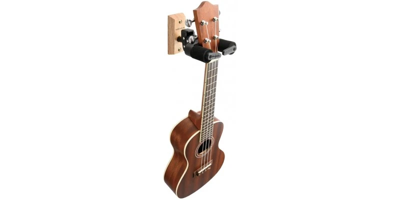 Hercules GSP38WB Plus Guitar Wall Hanger Wood Base Short Arm - Image 2