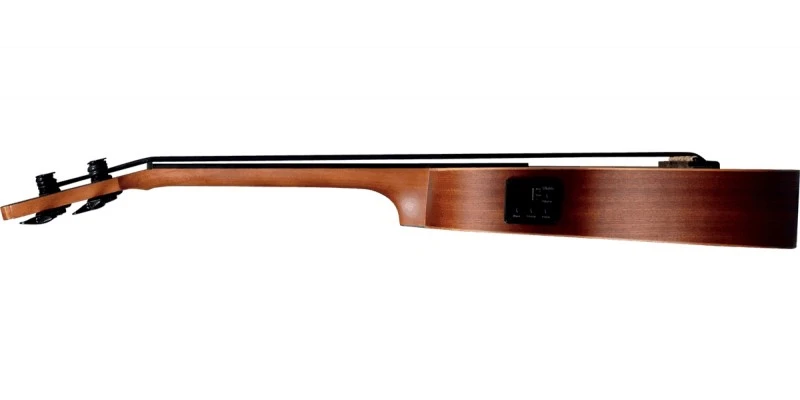 LAG TKB150CE Fretless Electro-Acoustic Bass Ukulele - Image 3