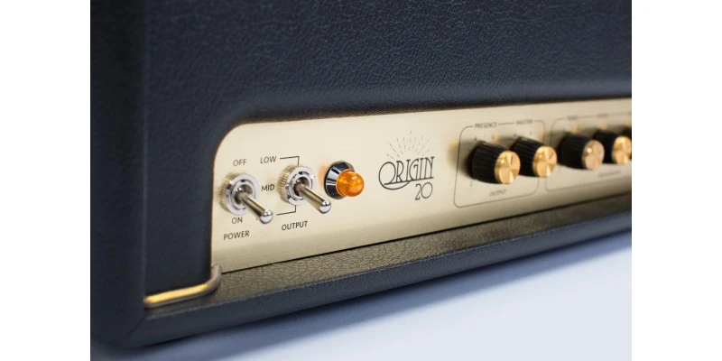 Marshall Origin 20H Amp With Origin212A Angled Cab Half Stack Pack - Image 8