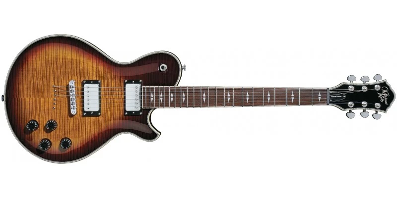 Michael Kelly Patriot Decree Guitar Caramel Burst