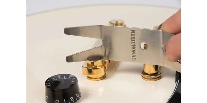 MusicNomad Premium Spanner Wrench With Microfibre Suede Backing MN224 - Image 3