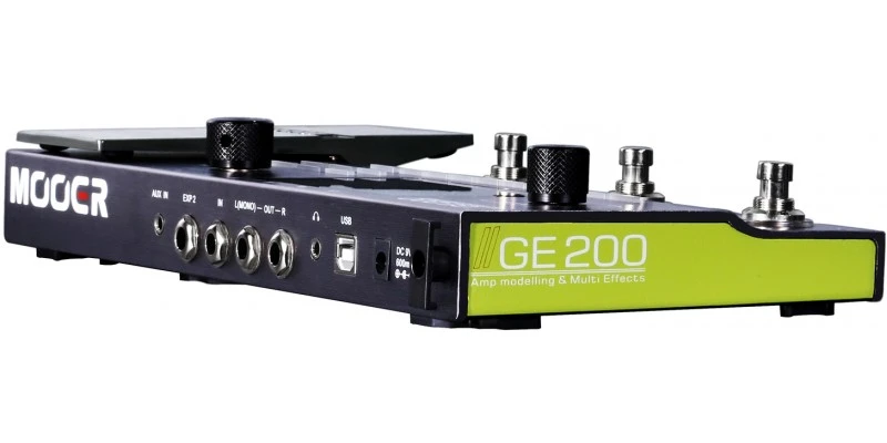 MOOER GE200 Amp Modelling & Multi Effects Processor - Image 3