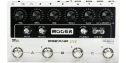 MOOER Preamp Live Guitar Preamp Pedal