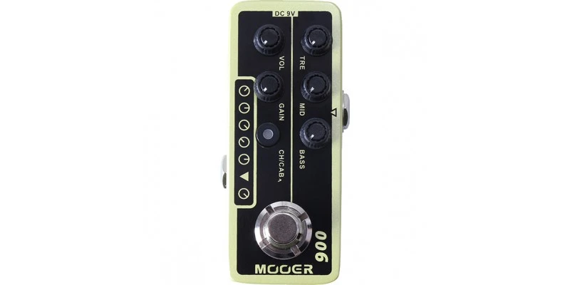 MOOER US Classic Deluxe 006 MMPA6 Micro Preamp Pedal