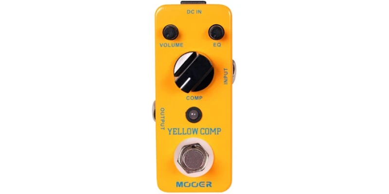MOOER Yellow Comp MCS2 Optical Compressor Pedal